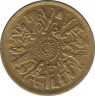 Монета. Египет. 10 миллимов 1977 год. ФАО. ав.