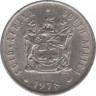 Монета. Южно-Африканская республика (ЮАР). 5 центов 1978 год. ав.