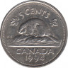 Монета. Канада. 5 центов 1994 год. ав.