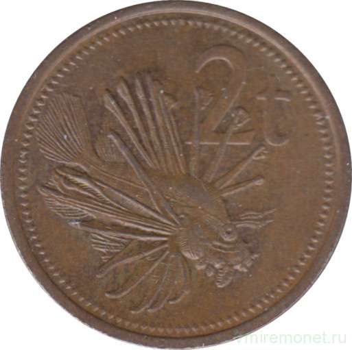 Монета. Папуа - Новая Гвинея. 2 тойя 1983 год.