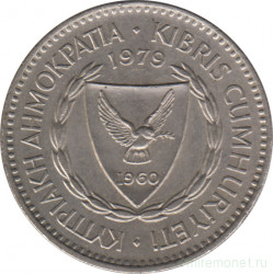 Монета. Кипр. 100 милей 1979 год.