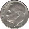 Монета. США. 10 центов 1975 год. Монетный двор D. ав.