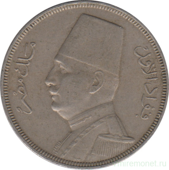 Монета. Египет. 5 миллимов 1929 год.