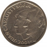 Монета. Испания. 500 песет 2001 год. ав.