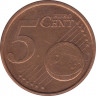 Монета. Германия. 5 центов 2006 год (D). рев.