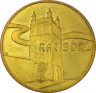 Аверс. Монета. Польша. 2 злотых 2007 год. Рацибуж.