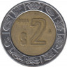 Монета. Мексика. 2 песо 2005 год. ав.