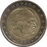 Монеты. Монако. Набор евро 8 монет 2001 год. 1, 2, 5, 10, 20, 50 центов, 1, 2 евро.