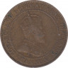 Монета. Канада. 1 цент 1908 год. рев.