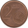 Монета. Италия. 2 цента 2002 год. рев.