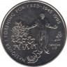  Монета. Норвегия. 5 крон 1995 год. 50 лет ООН. ав.