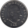 Монета. Норвегия. 5 крон 1995 год. 50 лет ООН. рев.