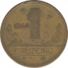 Монета. Бразилия. 1 крузейро 1944 год. Аверс - "BR". ав.