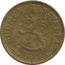 Аверс.Монета. Финляндия. 50 марoк 1952 год.