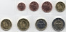 Монеты. Кипр. Набор евро 8 монет 2023 год. 1, 2, 5, 10, 20, 50 центов, 1, 2 евро.