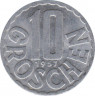 Монета. Австрия. 10 грошей 1957 год. ав.