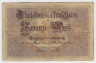 Банкнота. Кредитный билет. Германия. Германская империя (1871-1918). 20 марок 1914 год. Номер серии (семь цифр и одна буква). ав.