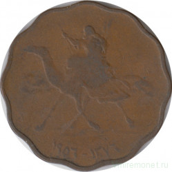 Монета. Судан. 10 миллимов 1956 год.
