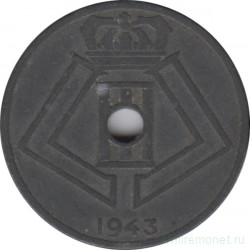 Монета. Бельгия. 25 сантимов 1943 год. BELGIQUE-BELGIE.