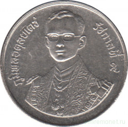 Монета. Тайланд. 2 бата 1987 (2530) год.  60 лет со дня рождения Рамы IX.