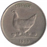 Монета. Тонга. 5 сенити 1979 год.