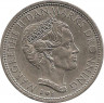 Реверс. Монета. Дания. 10 крон 1979 год.