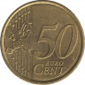 Монета. Испания. 50 центов 2017 год. рев.