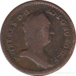 Монета. Австрия. 1 пфенниг 1765 год. Мария Терезия.