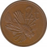 Монета. Папуа - Новая Гвинея. 2 тойя 1975 год. ав.