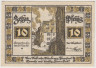 Бона. Нотгельд. Германия. Город Зангерхаузен. 10 пфеннигов 1921 год. Вариант 1163.1.а.2. ав.