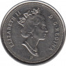 Монета. Канада. 5 центов 2001 год (P). рев.
