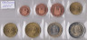 Монеты. Испания. Набор евро 8 монет 2008 год. 1, 2, 5, 10, 20, 50 центов, 1, 2 евро. ав.