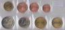 Монеты. Испания. Набор евро 8 монет 2008 год. 1, 2, 5, 10, 20, 50 центов, 1, 2 евро. рев.