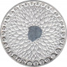 Монета. Нидерланды. 5 евро 2011 год. 50 лет Фонду дикой природы. Медь с серебряным покрытием. ав.