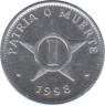 Монета. Куба. 1 сентаво 1998 год. ав.
