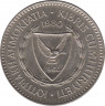  Монета. Кипр. 100 милей 1980 год. ав.
