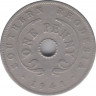 Монета. Южная Родезия. 1 пенни 1941 год. ав.