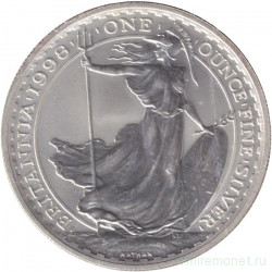 Монета. Великобритания. 2 фунта 1998 год. Стоящая Британия.