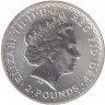 Монета. Великобритания. 2 фунта 1998 год. Стоящая Британия.