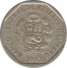 Монета. Перу. 1 соль 2013 год. ав.