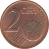 Монета. Люксембург. 2 цента 2002 год. рев.