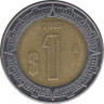 Монета. Мексика. 1 песо 2003 год. ав.