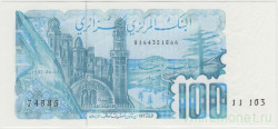 Банкнота. Алжир. 100 франков 1982 год. Тип 134а.