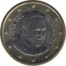 Монета. Ватикан. 1 евро 2015 год. ав.