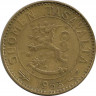 Аверс.Монета. Финляндия. 50 марoк 1953 год.