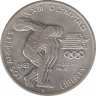 Монета. США. 1 доллар 1983 год (P). XXIII летние Олимпийские Игры в Лос-Анджелесе. Дискобол. ав.