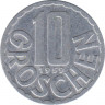 Монета. Австрия. 10 грошей 1959 год. ав.