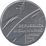 Монета. Сан-Марино. 5 лир 1990 год. 16 веков истории Сан-Марино. рев.