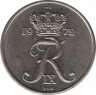 Монета. Дания. 10 эре 1972 год. ав.