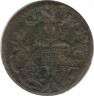Монета. Польша. 1 солид 1753 год. Август III Саксонец.